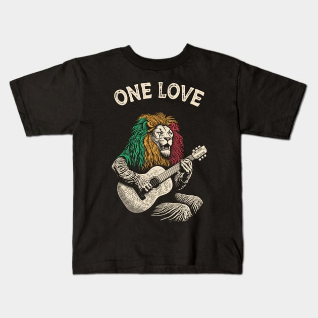 One Love Kids T-Shirt by Yopi